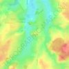 Mappa topografica Puyferrand, altitudine, rilievo