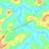 Mappa topografica San Jose, altitudine, rilievo