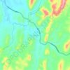 Mappa topografica San Cayetano, altitudine, rilievo