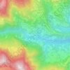 Mappa topografica Lavina, altitudine, rilievo