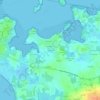 Mappa topografica Kerguillo, altitudine, rilievo
