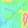Mappa topografica Grace, altitudine, rilievo