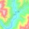 Mappa topografica San Miguel de Avirama, altitudine, rilievo