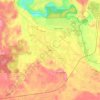 Mappa topografica Yelm, altitudine, rilievo