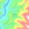 Mappa topografica Sabanalarga, altitudine, rilievo