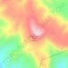 Mappa topografica Greenback Peak, altitudine, rilievo