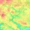 Mappa topografica Bocaran, altitudine, rilievo