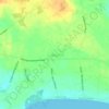 Mappa topografica Mojon, altitudine, rilievo