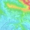 Mappa topografica Giustiniana, altitudine, rilievo