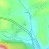 Mappa topografica Great Wolf Lodge Water Park, altitudine, rilievo