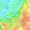 Mappa topografica Lakemont, altitudine, rilievo