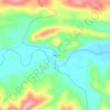 Mappa topografica Hollis, altitudine, rilievo