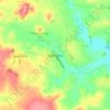 Mappa topografica Tadmarton, altitudine, rilievo