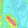 Mappa topografica l'Avrima, altitudine, rilievo