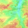 Mappa topografica Pommoissel, altitudine, rilievo