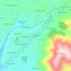 Mappa topografica Culaguango Quesos, altitudine, rilievo