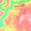 Mappa topografica Sebastopol, altitudine, rilievo