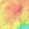 Mappa topografica Welco Corners, altitudine, rilievo