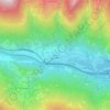 Mappa topografica Savoulx, altitudine, rilievo