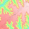 Mappa topografica 永乐镇, altitudine, rilievo