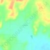 Mappa topografica China Creek, altitudine, rilievo