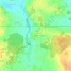 Mappa topografica Gatine, altitudine, rilievo