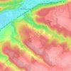 Mappa topografica Bonnemare, altitudine, rilievo
