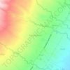 Mappa topografica Ibabang Bukal, altitudine, rilievo