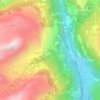Mappa topografica Starleggia, altitudine, rilievo