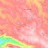 Mappa topografica Valparaíso, altitudine, rilievo