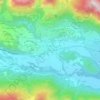 Mappa topografica Demonte, altitudine, rilievo