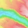 Mappa topografica Colture, altitudine, rilievo