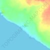 Mappa topografica Puu Kahakahakea, altitudine, rilievo