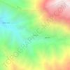 Mappa topografica Parán, altitudine, rilievo