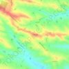 Mappa topografica Cassemartin, altitudine, rilievo