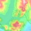 Mappa topografica Madonnuccia, altitudine, rilievo