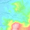 Mappa topografica Sengngat, altitudine, rilievo