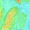 Mappa topografica Lachat, altitudine, rilievo