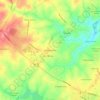 Mappa topografica Knollers Woods, altitudine, rilievo