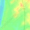 Mappa topografica Kurud, altitudine, rilievo