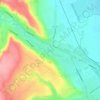 Mappa topografica Barați, altitudine, rilievo