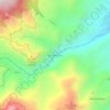 Mappa topografica San Francisco, altitudine, rilievo