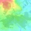 Mappa topografica La Blinière, altitudine, rilievo