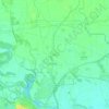Mappa topografica Riolo, altitudine, rilievo