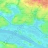 Mappa topografica L'Islette, altitudine, rilievo