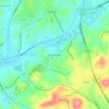 Mappa topografica British Woods, altitudine, rilievo