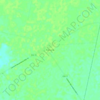 Mappa topografica Pichincha, altitudine, rilievo