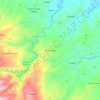 Mappa topografica Masicampo, altitudine, rilievo
