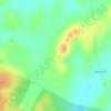 Mappa topografica La Vega Alta, altitudine, rilievo