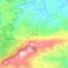 Mappa topografica Kozhikkanam, altitudine, rilievo